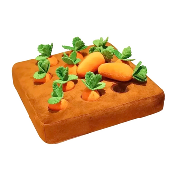 Carrot Snuffle Mat for Dogs Cats Training Toy